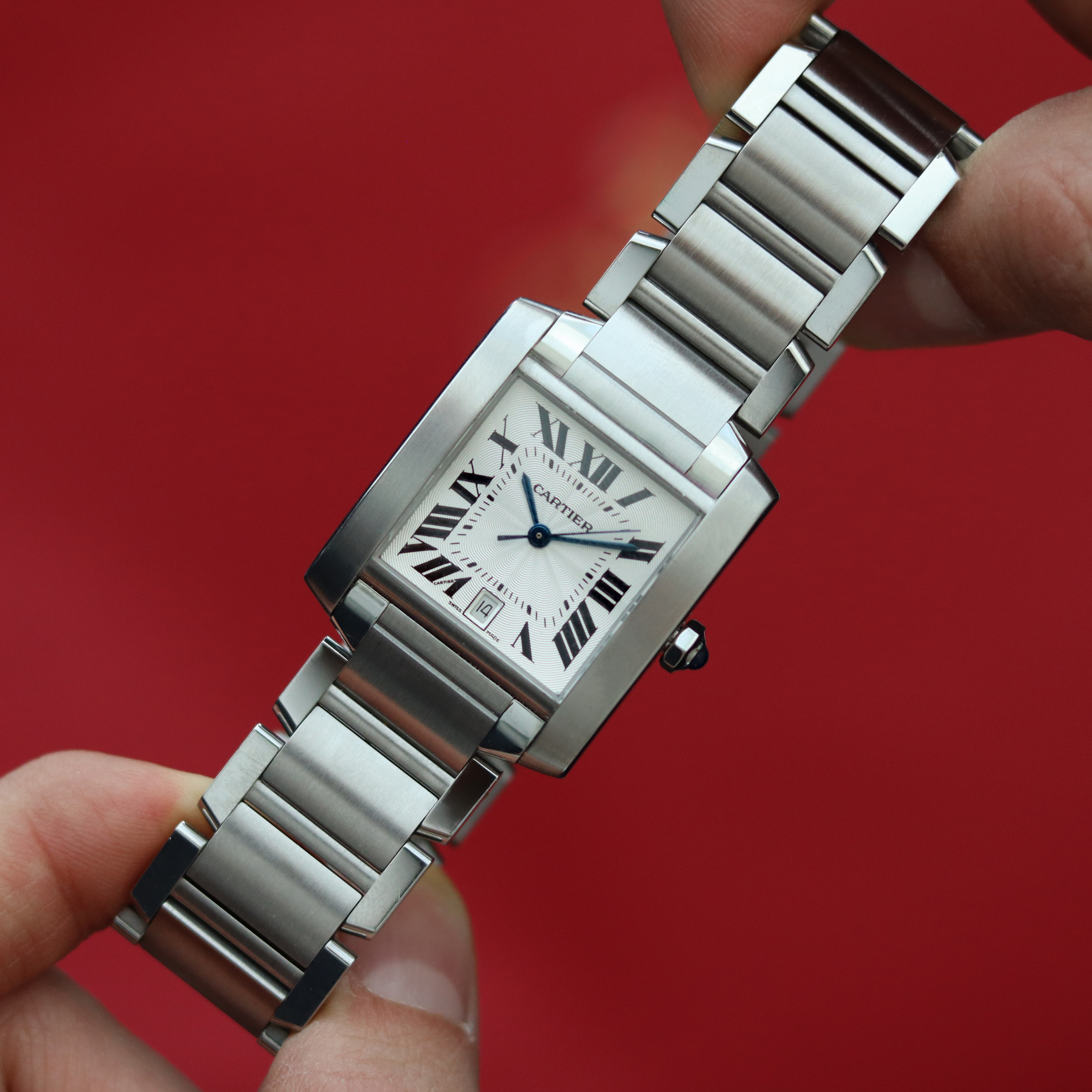Cartier Tank Française Large Automático 